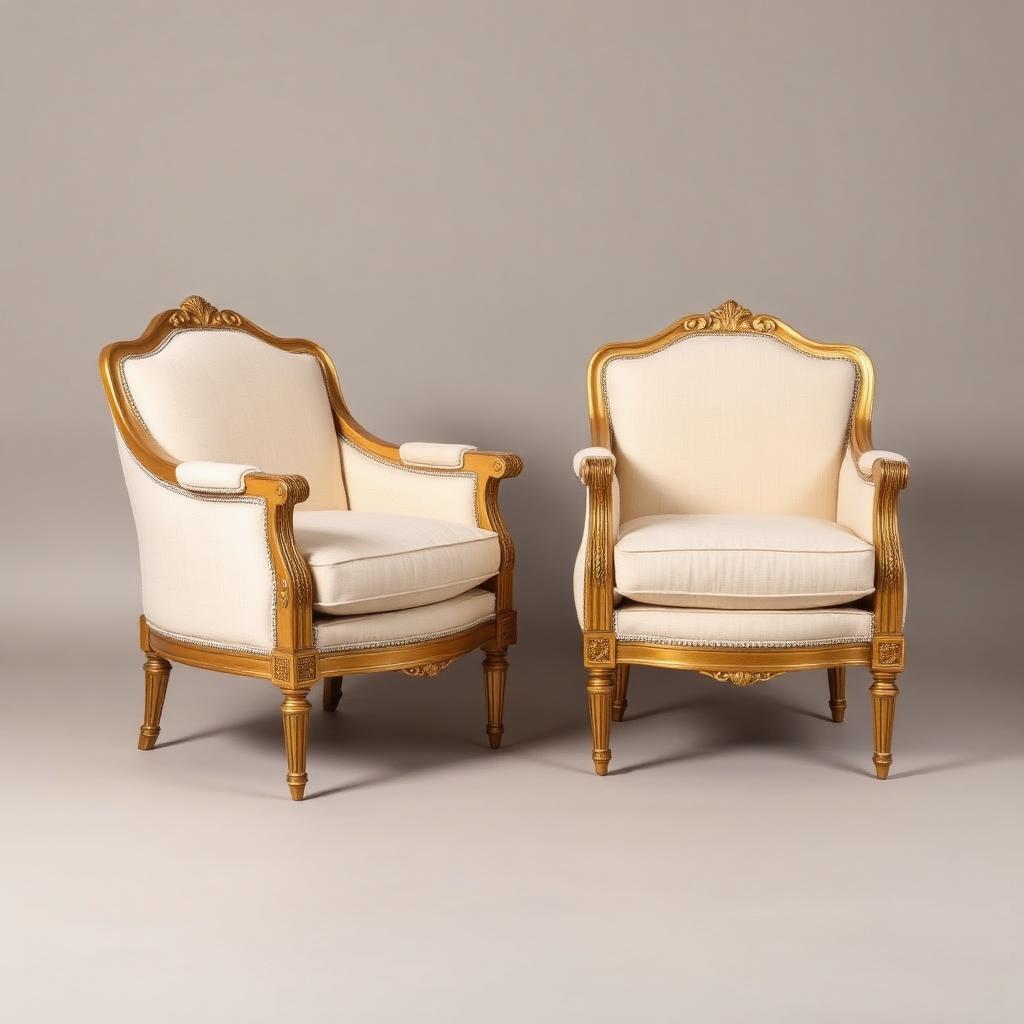 Pair of Louis XVI Armchairs