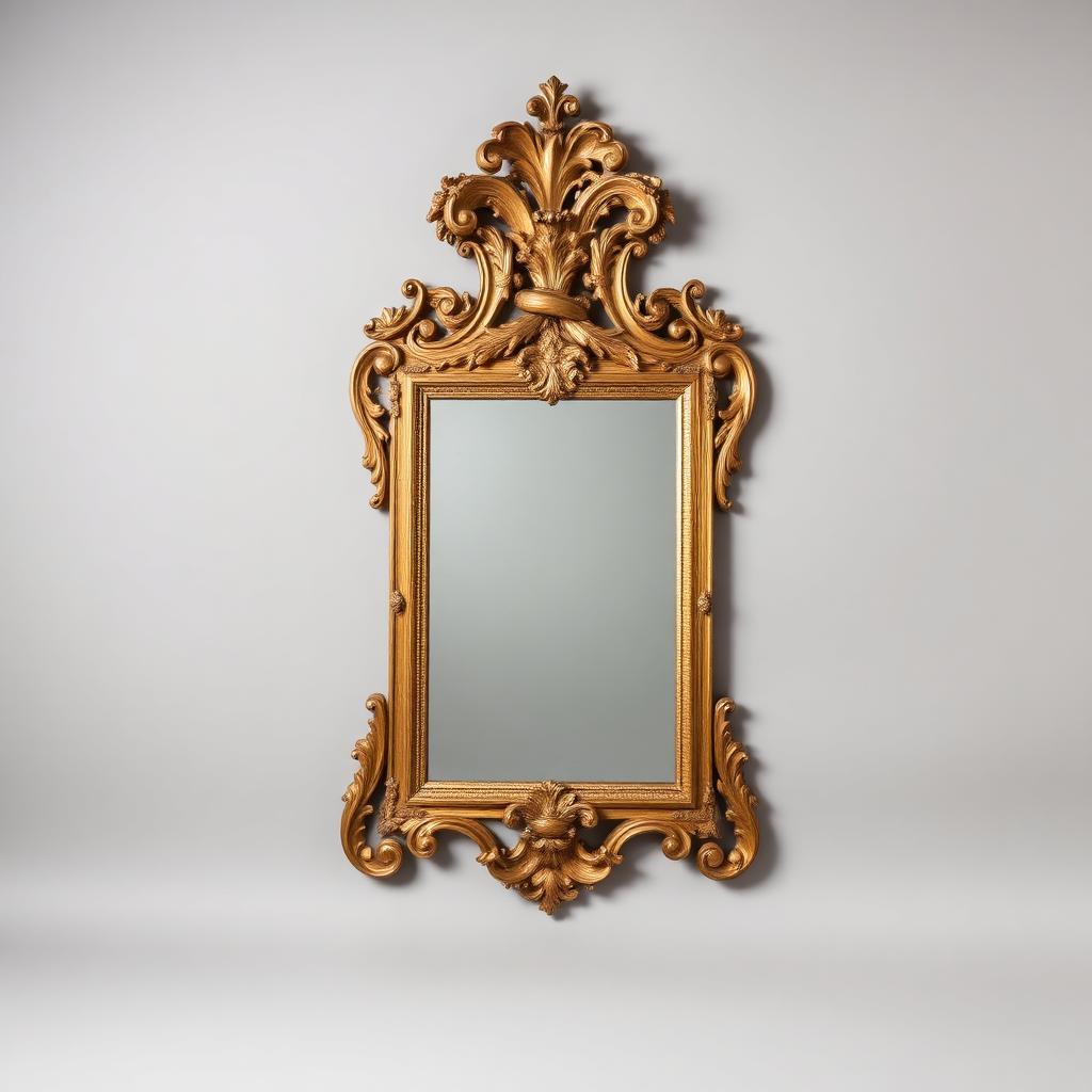 Carved Giltwood Mirror